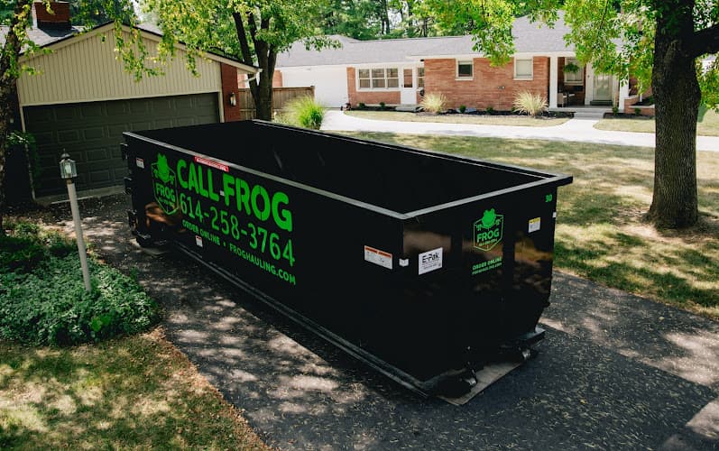 Frog Hauling Dumpster Rental Columbus - Dumpster rental in Columbus, Ohio