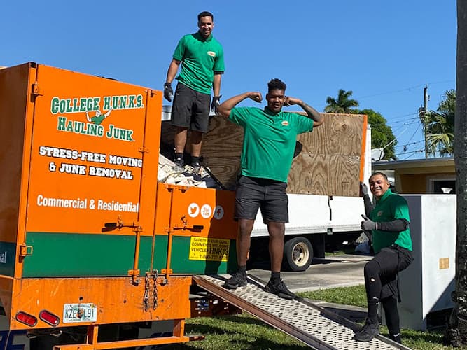 College Hunks Hauling Junk and Moving Columbus - Dumpster rental in Columbus, Georgia