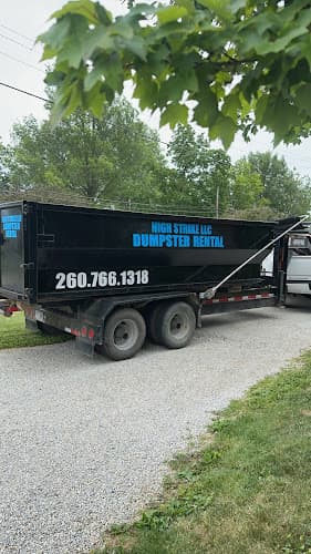 High Strike Equipment Rental LLC. Dumpster rental / Demolition - Dumpster rental in Ridgeville, Indiana