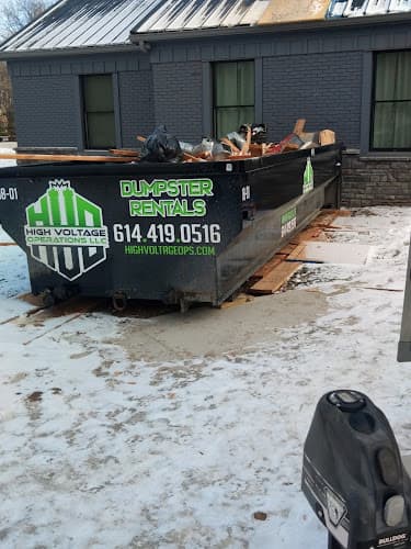 High Voltage Operations, LLC - Dumpster rental in Nevada, Ohio