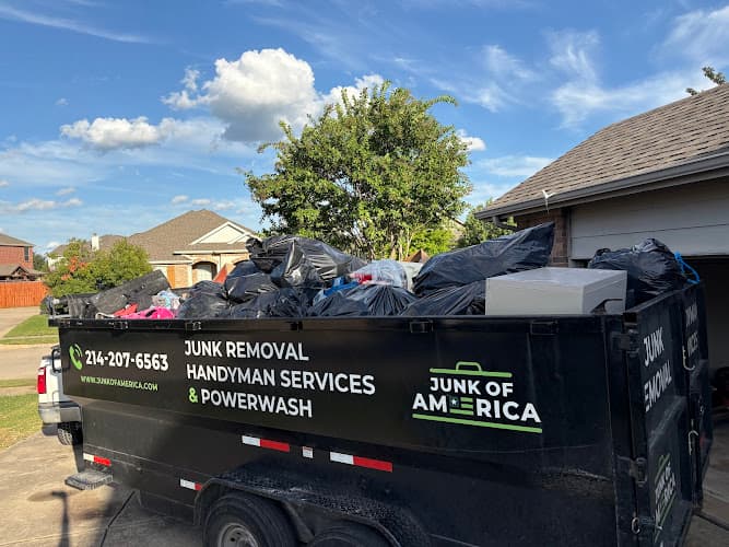 Junk of America - Junk Removal Plano - Dumpster rental in Plano, Texas