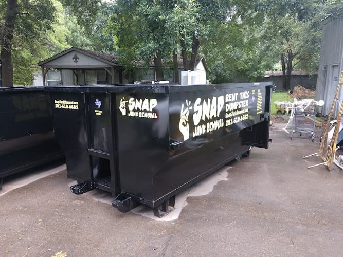Snap Junk Removal - Dumpster rental in Tomball, Texas