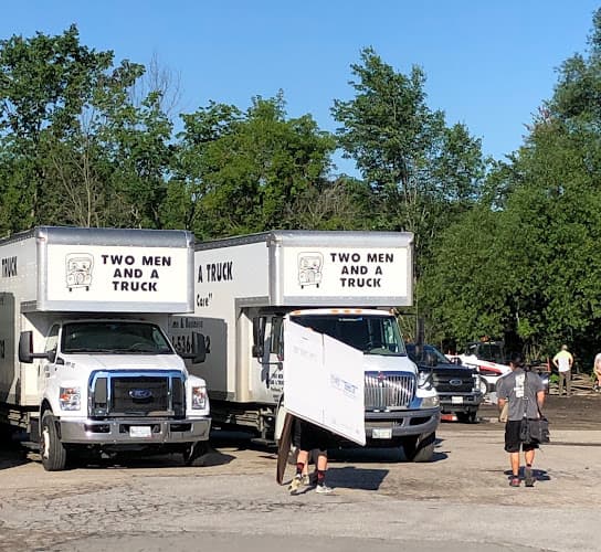 Two Men and a Truck Moving and Storage - Dumpster rental in Westbrook, Maine