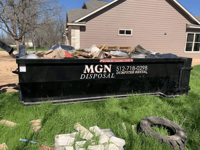 MGN DISPOSAL- Dumpster Rental Bastrop, TX - Dumpster rental in Cedar Creek, Texas