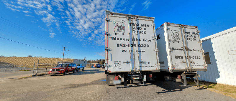 Two Men and a Truck Moving - Dumpster rental in North Charleston, South Carolina