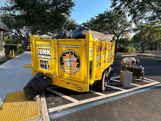 Sunshine State Junk Removal & Dumpster Rental - Dumpster rental in Sunrise, Florida