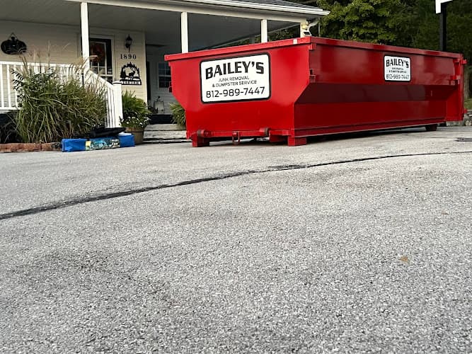 Bailey’s Junk Removal And Dumpster Service - Dumpster rental in Lanesville, Indiana