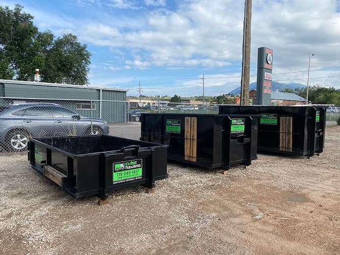 Cubic Hauling - Dumpster Rental - Dumpster rental in Colorado Springs, Colorado