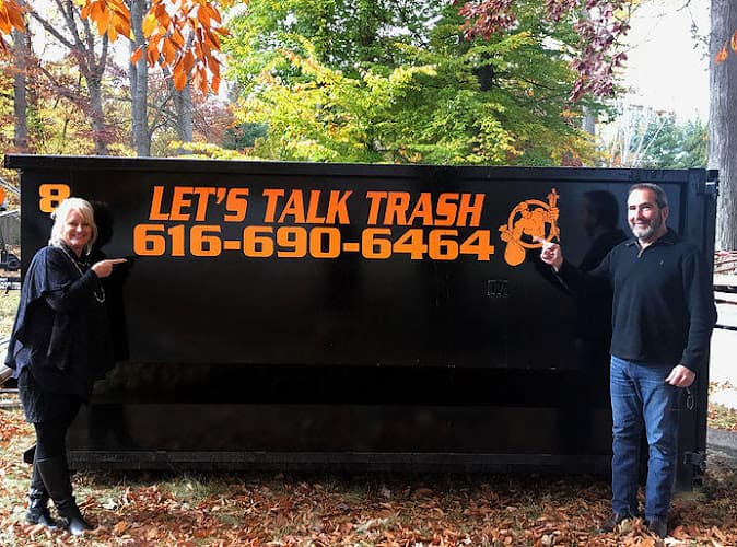 Let's Talk Trash Dumpster Rental - Dumpster rental in Trufant, Michigan