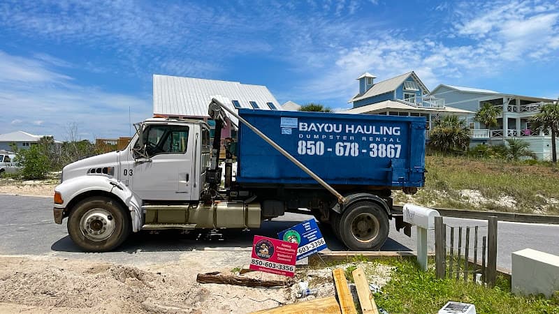 Bayou Hauling - Dumpster rental in Destin, Florida