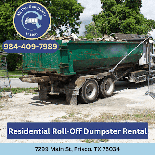 All Pro Dumpsters-Rental - Dumpster rental in Frisco, Texas