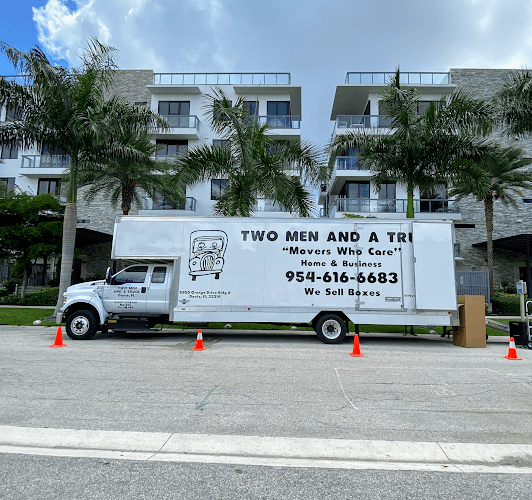 Two Men and a Truck Moving and Storage - Dumpster rental in Davie, Florida