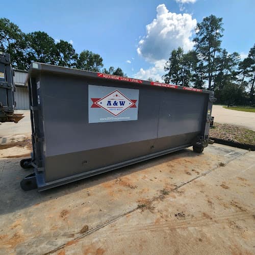 A&W Dumpster Rentals - Conroe - Dumpster rental in Conroe, Texas