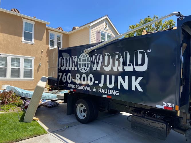 JUNK WORLD Junk Removal & Trash Hauling Services - Dumpster rental in Encinitas, California