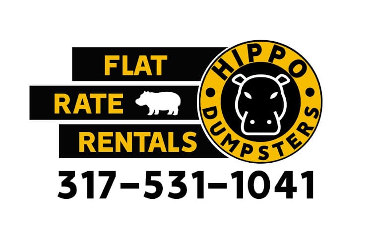 Hippo Dumpsters: Flat Rate Rentals - Dumpster rental in Fishers, Indiana