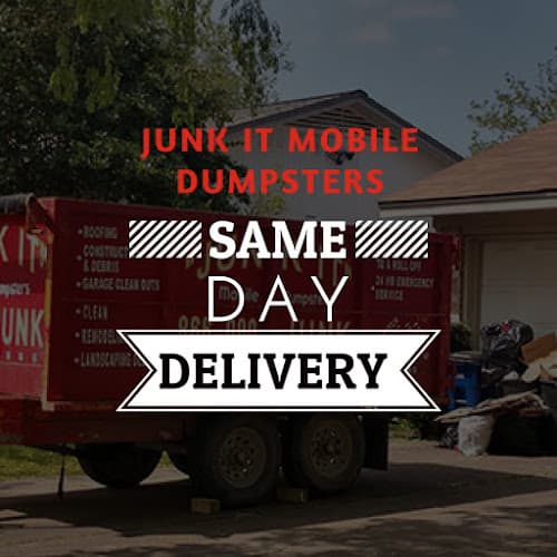 Junk it Mobile Dumpsters Houston Texas - Dumpster rental in Houston, Texas