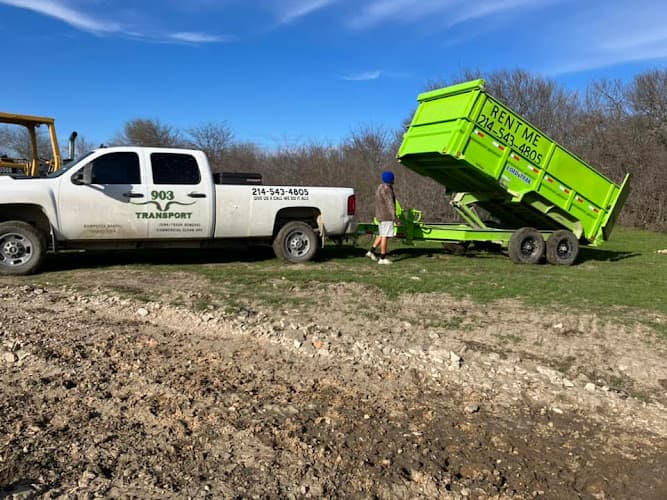 903 Transport LLC - Dumpster rental in Gunter, Texas