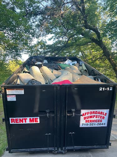 Affordable Dumpster Services LLC. - Dumpster rental in Plover, Wisconsin