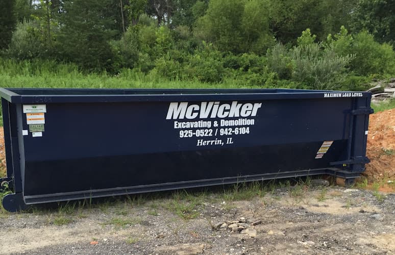 Mc Vicker Excavating & Dumpster Rentals - Dumpster rental in Herrin, Illinois