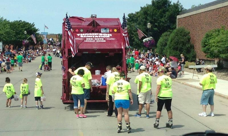 Thompson Sanitation Inc. - Dumpster rental in Clarks Grove, Minnesota