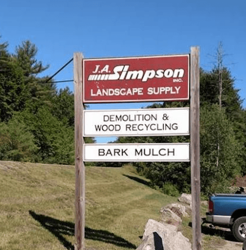 J.A. Simpson Inc - Dumpster rental in Sanford, Maine