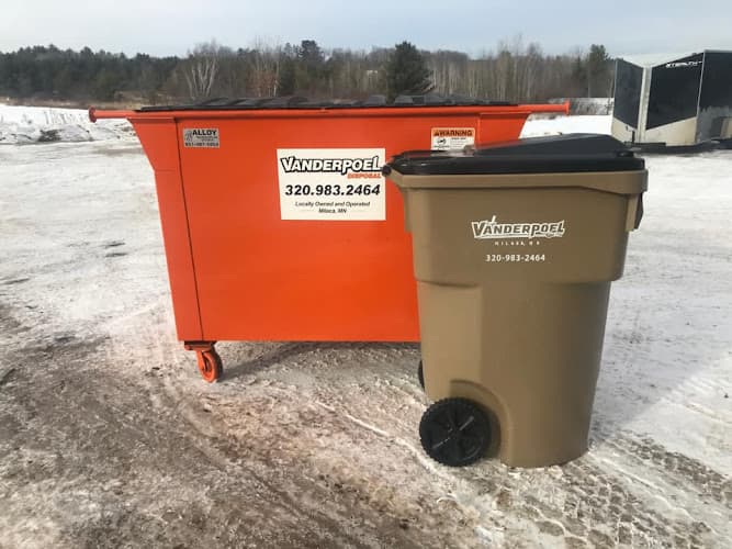 Vanderpoel Disposal - Dumpster rental in Ogilvie, Minnesota