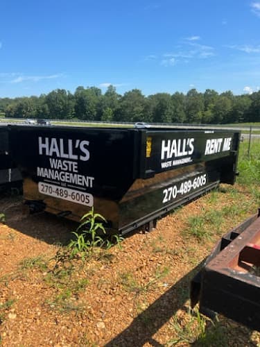 Hall's Waste Management - Dumpster rental in Kirksey, Kentucky