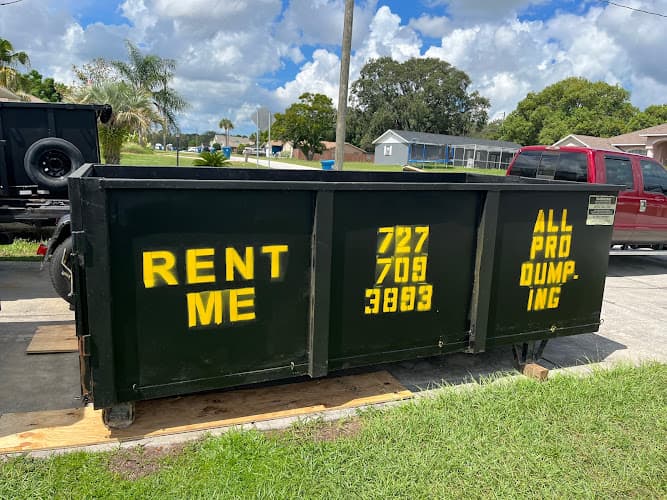 All Pro Dumping - Dumpster rental in Clearwater, Florida