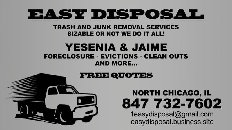 Easy Disposal (Junk Removal Services) - Dumpster rental in North Chicago, Illinois