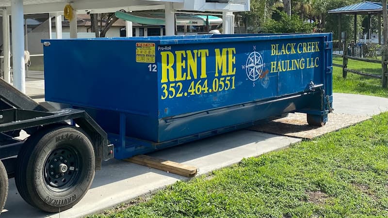 Black Creek Hauling - Dumpster rental in Crystal River, Florida
