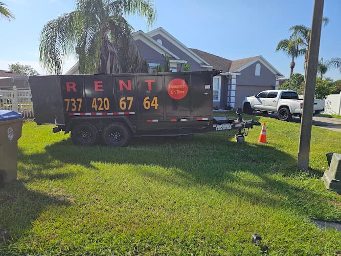 JUNK REMOVAL DUMPSTER ON TIME - Dumpster rental in Davenport, Florida