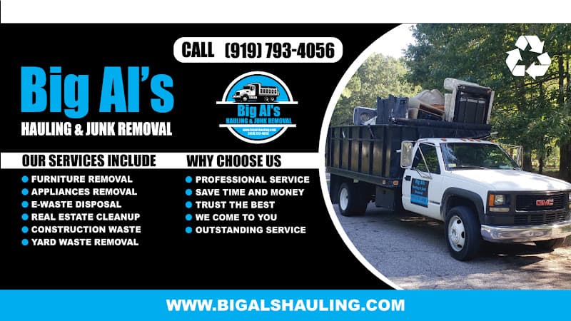 Big Al's Hauling & Junk Removal - Dumpster rental in Zebulon, North Carolina