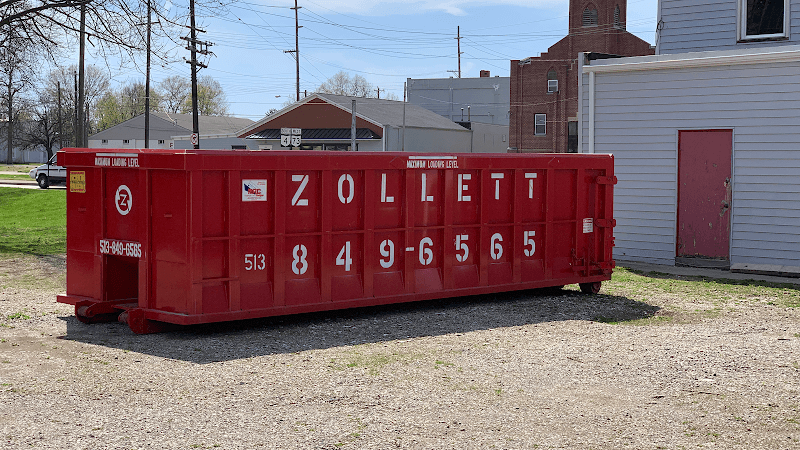 Zollett Waste, Recycling & Dumpsters - Dumpster rental in Middletown, Ohio