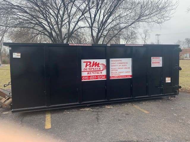 P & M Dumpster Rental - Dumpster rental in Gallatin, Tennessee