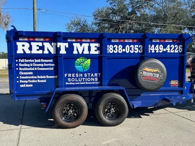 Fresh Start Solutions Hauling and Junk Removal LLC - Dumpster rental in Lakeland, Florida