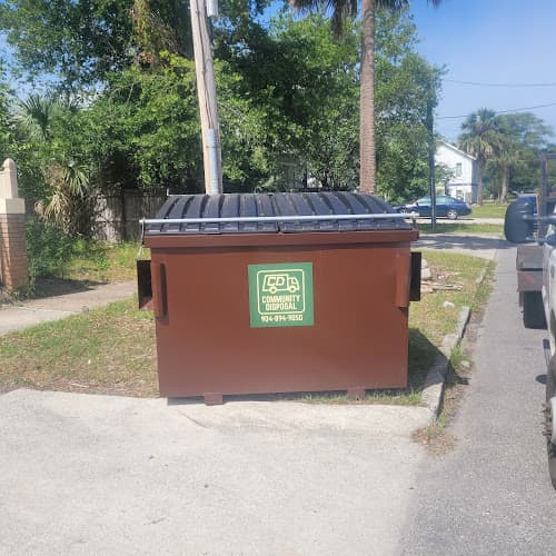 Community Disposal Services - Dumpster rental in Jacksonville, Florida