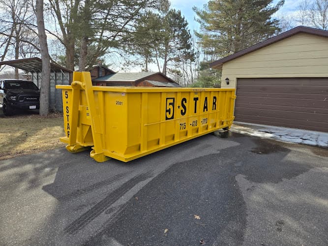 Five Star Dumpsters-Rolloff Services - Dumpster rental in Barron, Wisconsin